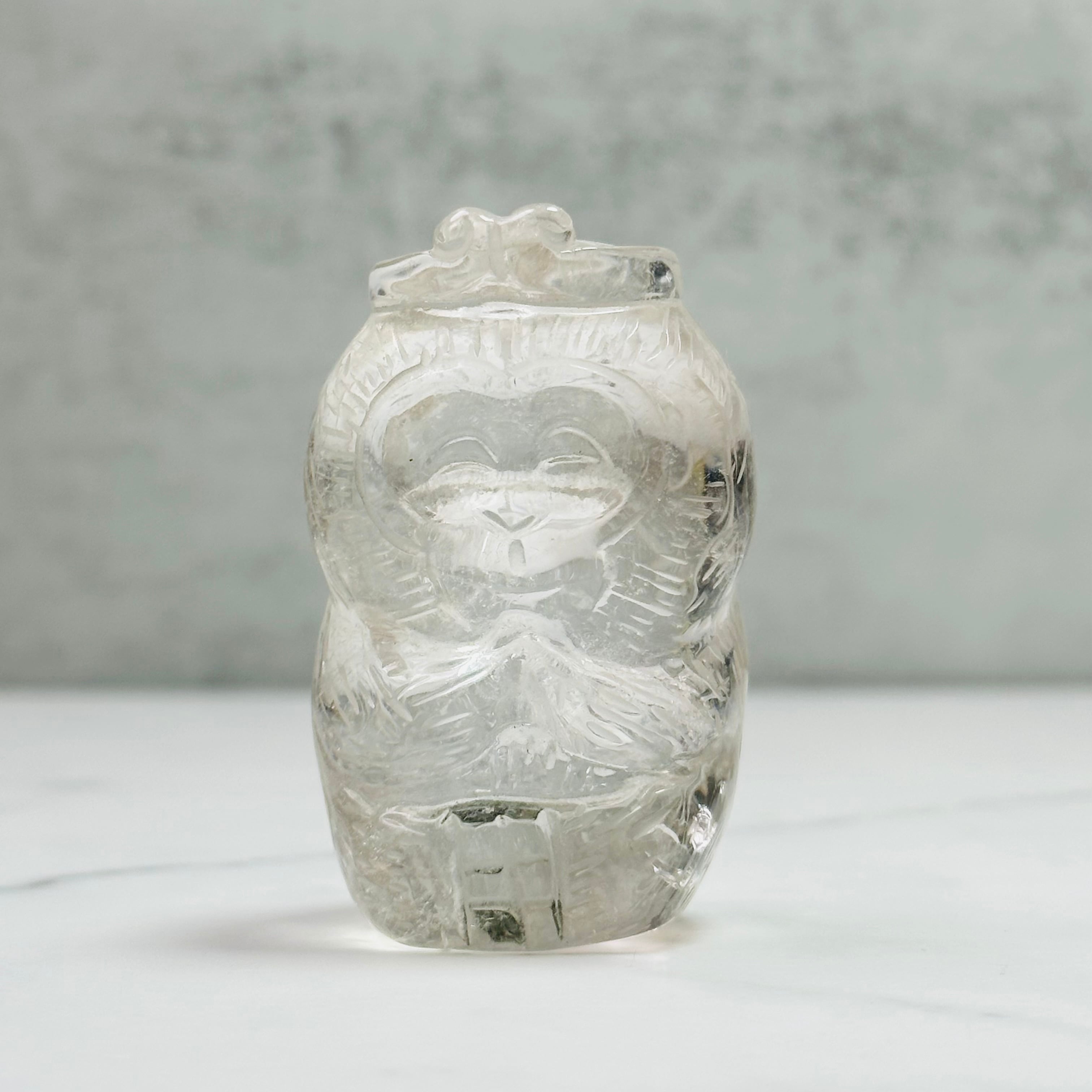 開運お守り天然石｜水晶だるま | Mt.Sophia 天然石屋さん／マウント