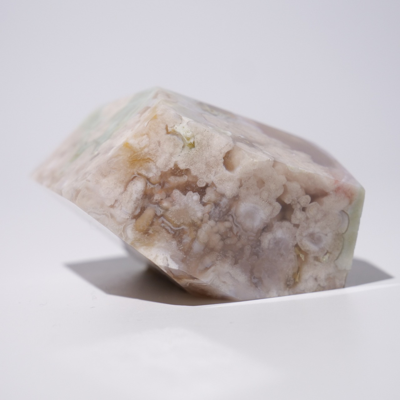 グリーン フラワーアゲート / フリーフォーム