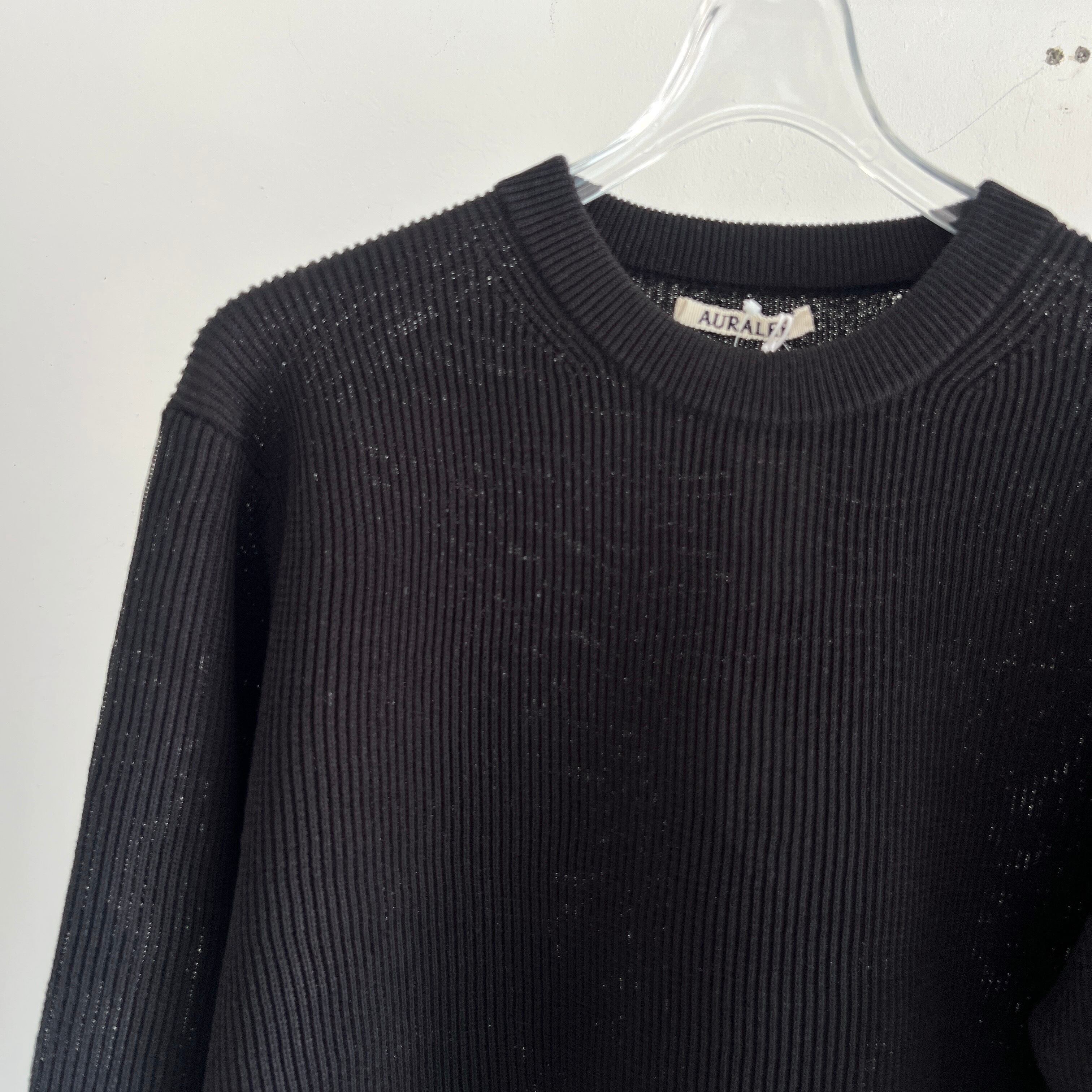AURALEE/オーラリー・FLAT YARN RIB KNIT P/O | a flat shop