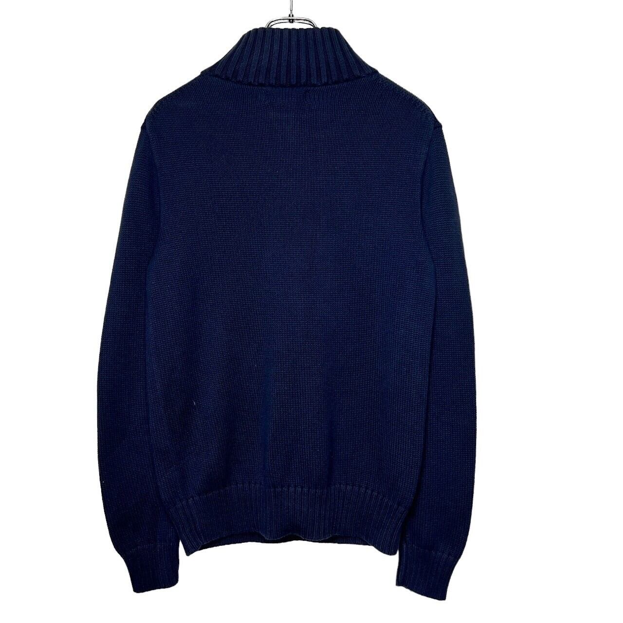 POLO RALPH LAUREN ハーフジップニット XL 刺繍 | 古着屋OLDGREEN