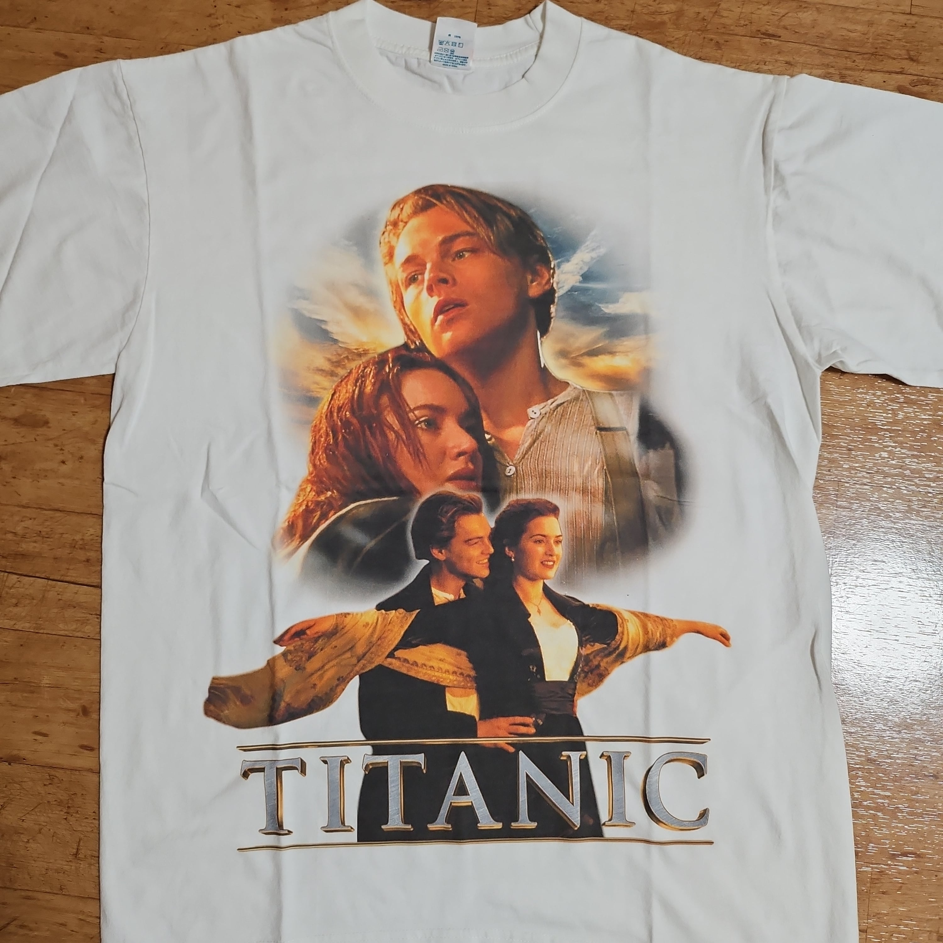 タイタニック Titanic レオナルドディカプリオTシャツ Movie