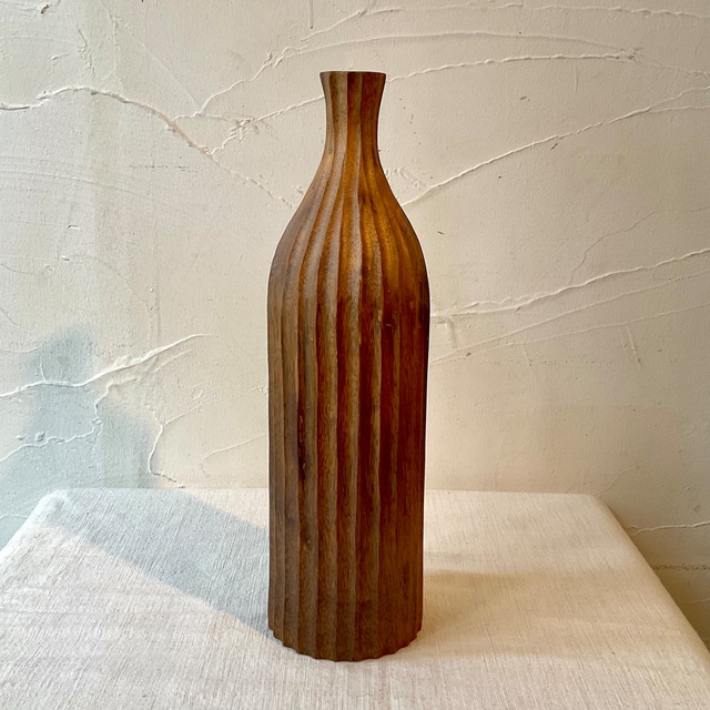 マンゴーウッドの フラワーベース(ロング)