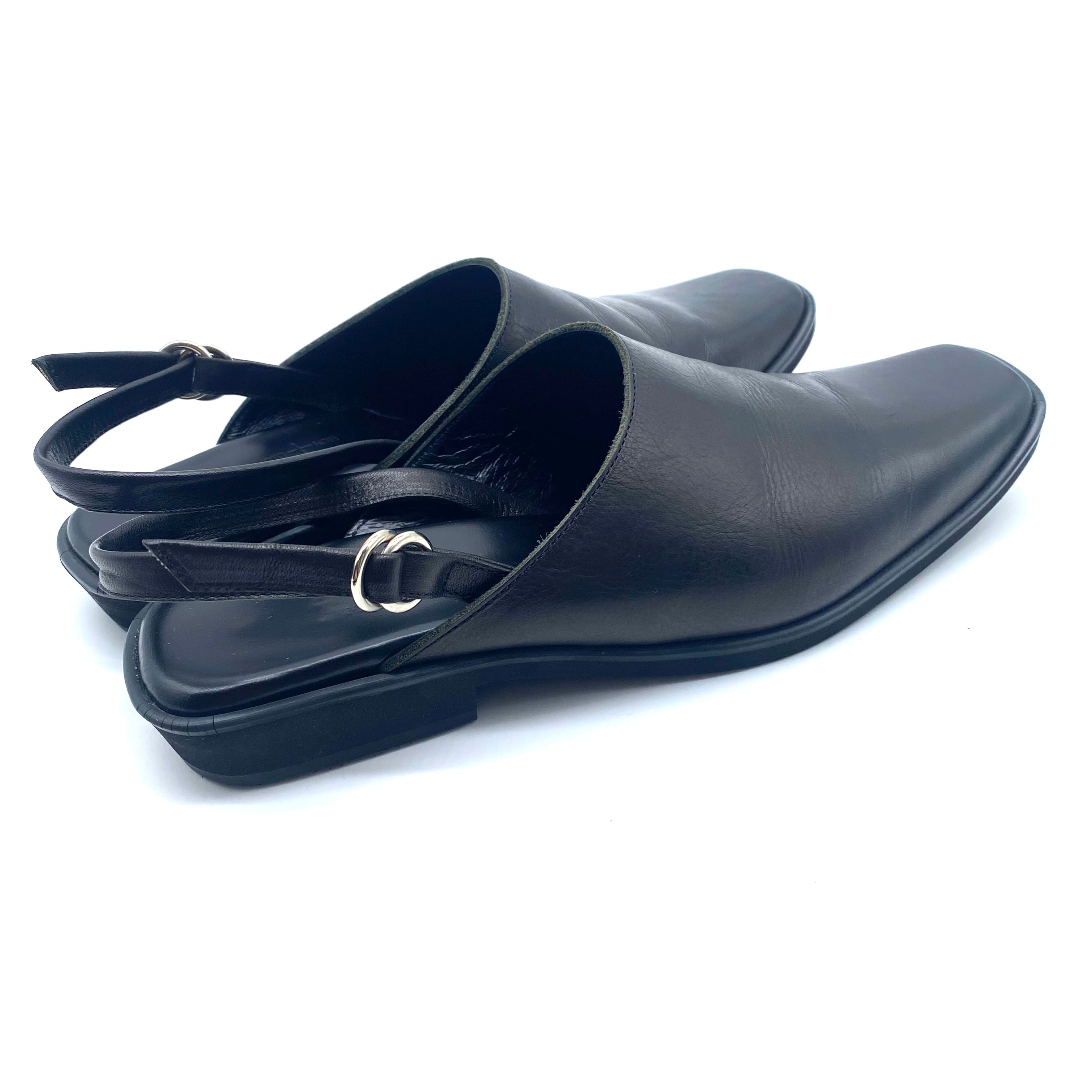 Yohji Yamamoto + NOIR Leather Sandal / ヨウジヤマモト レザー Yohji Yamamoto + NOIR Leather Sandal / ヨウジヤマモト レザー