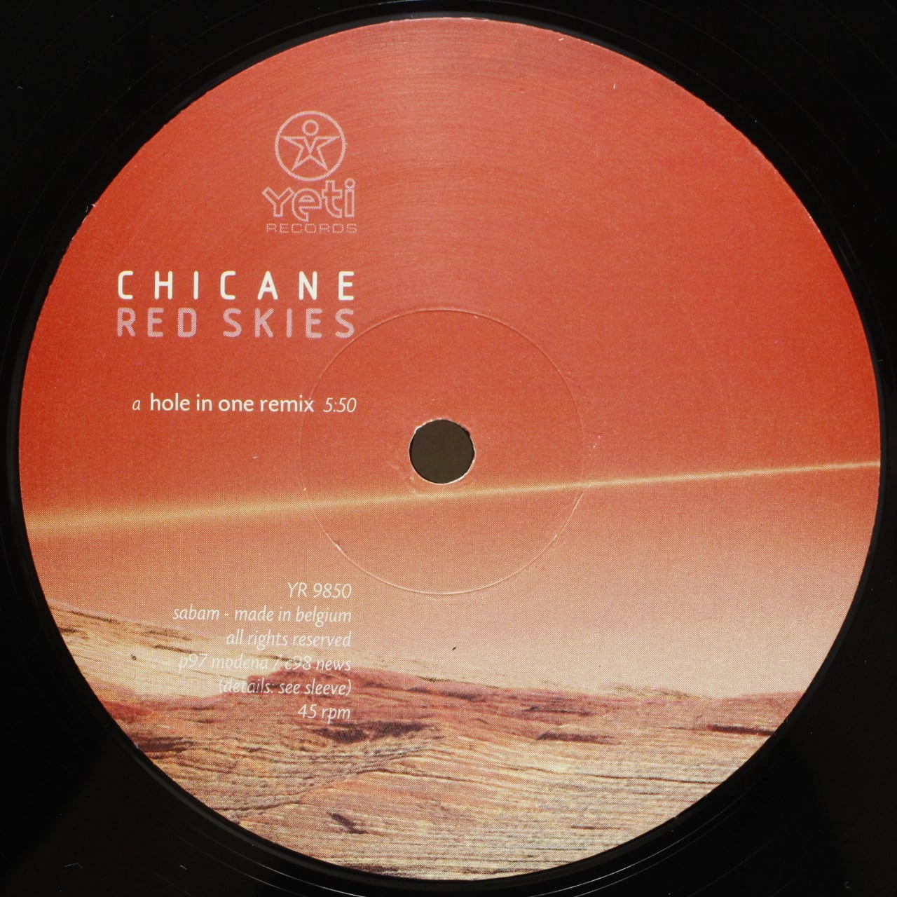 Chicane / Red Skies [YR 9850] - 画像1