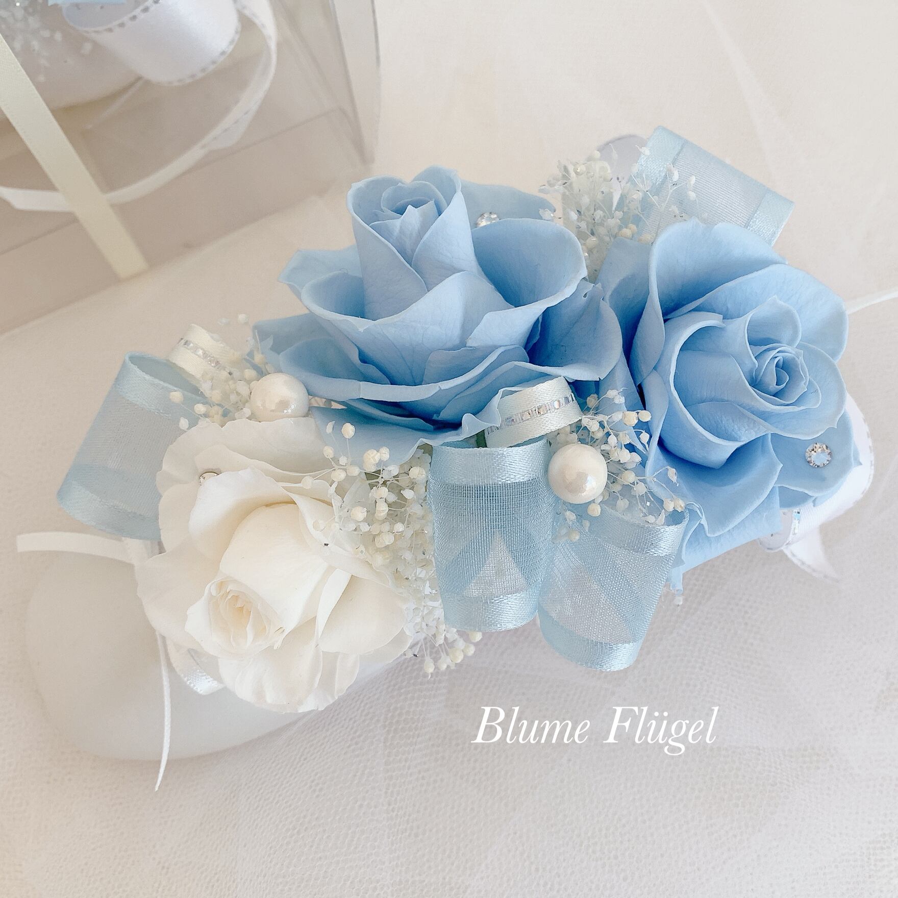 Blume Flügel ✿ プリザーブドフラワーバレエギフト✿EN POINTE・petit✿バレエトゥシューズアレンジ