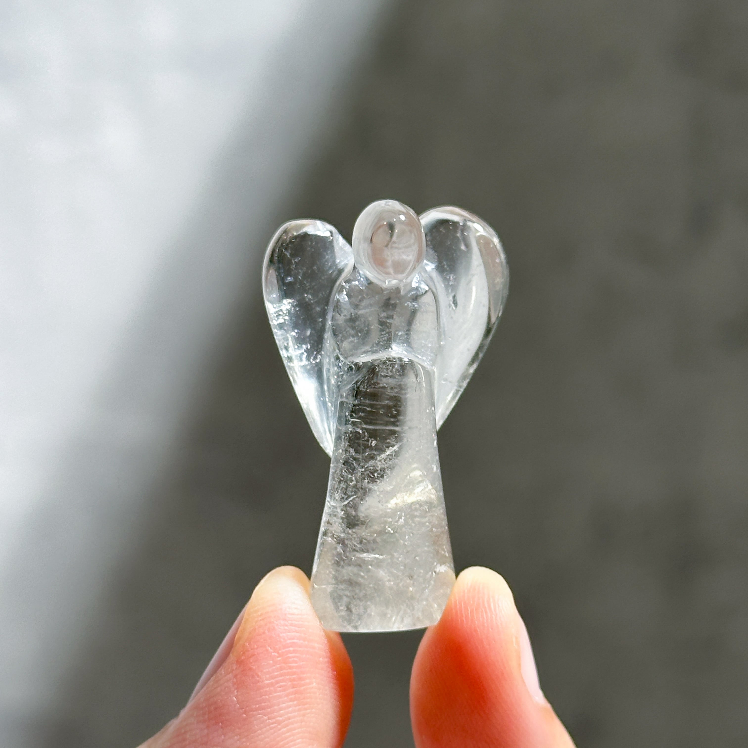 スモーキークォーツ ミニミニエンジェル62◇Smoky quartz Angel◇天然石・鉱物・パワーストーン