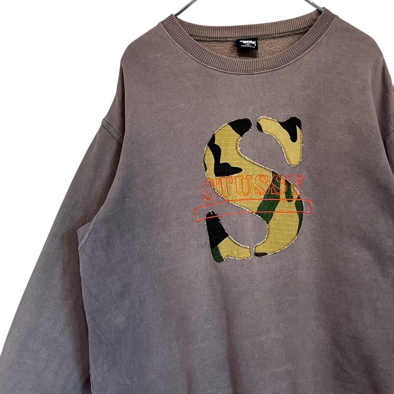 Stussy スウェット USA製 ヴィンテージ M ステューシー 古着 STUSSY 