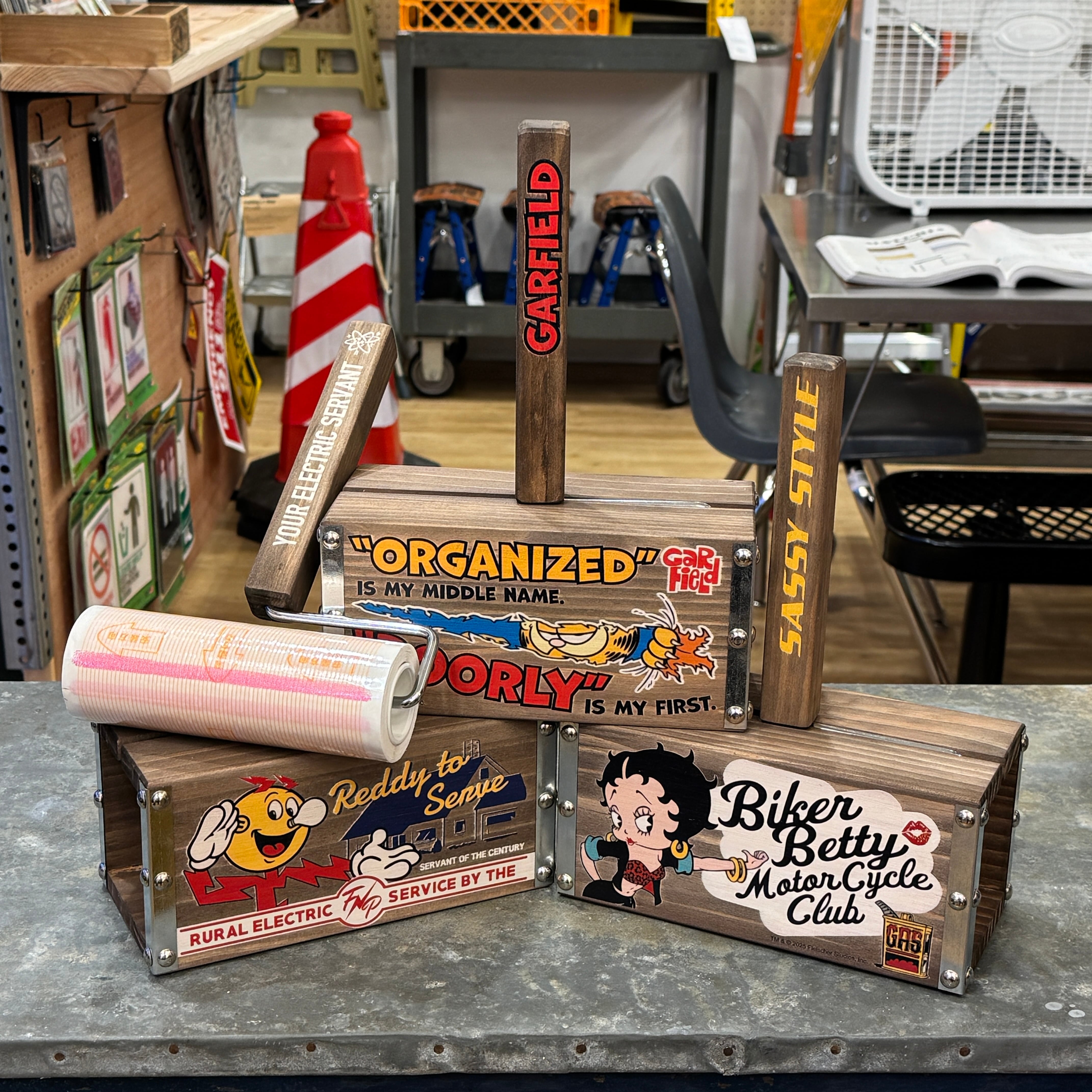 Wood Lint Roller