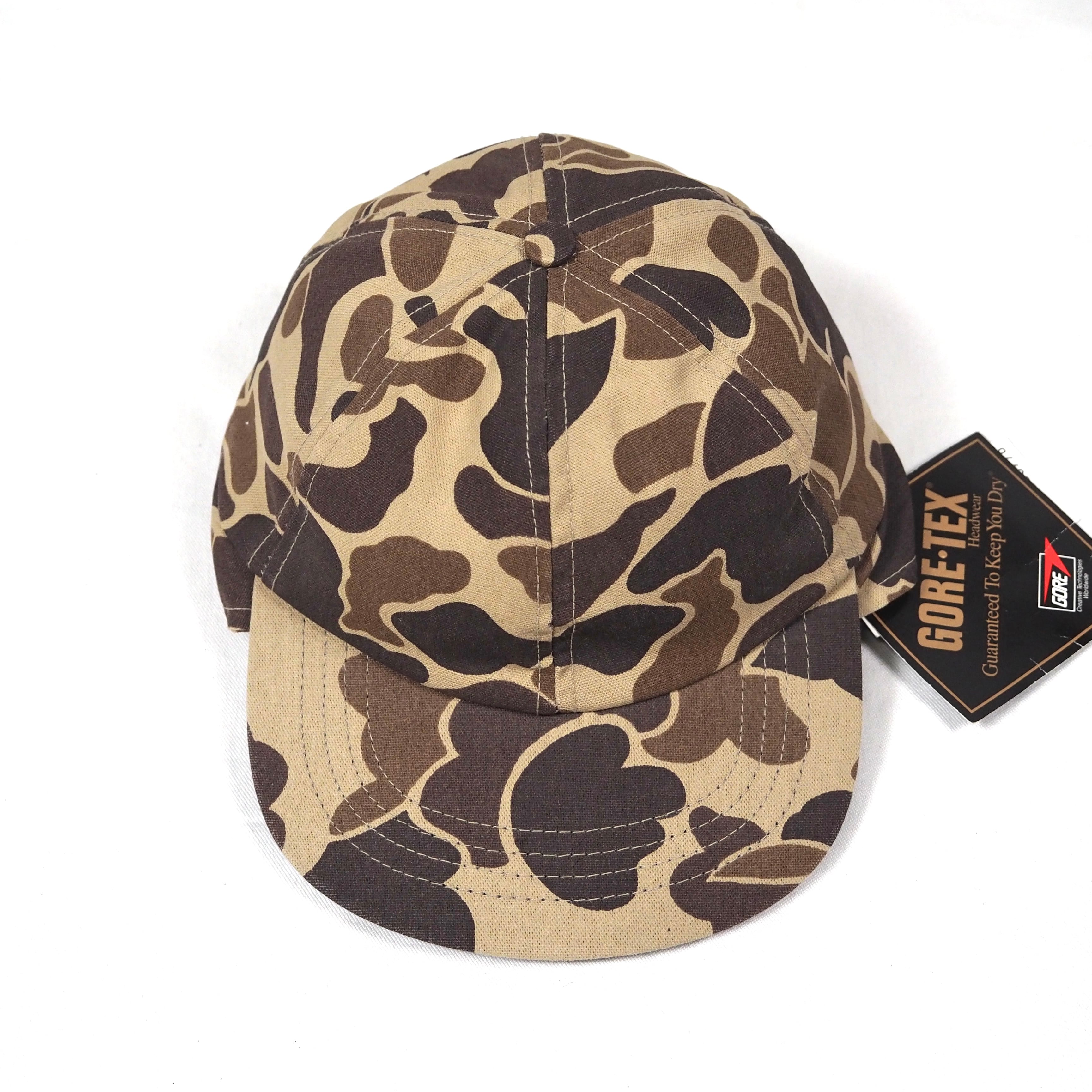 NOS】Orvis GORE-TEX×Thinsate sun shade hunting cap frogskin camo