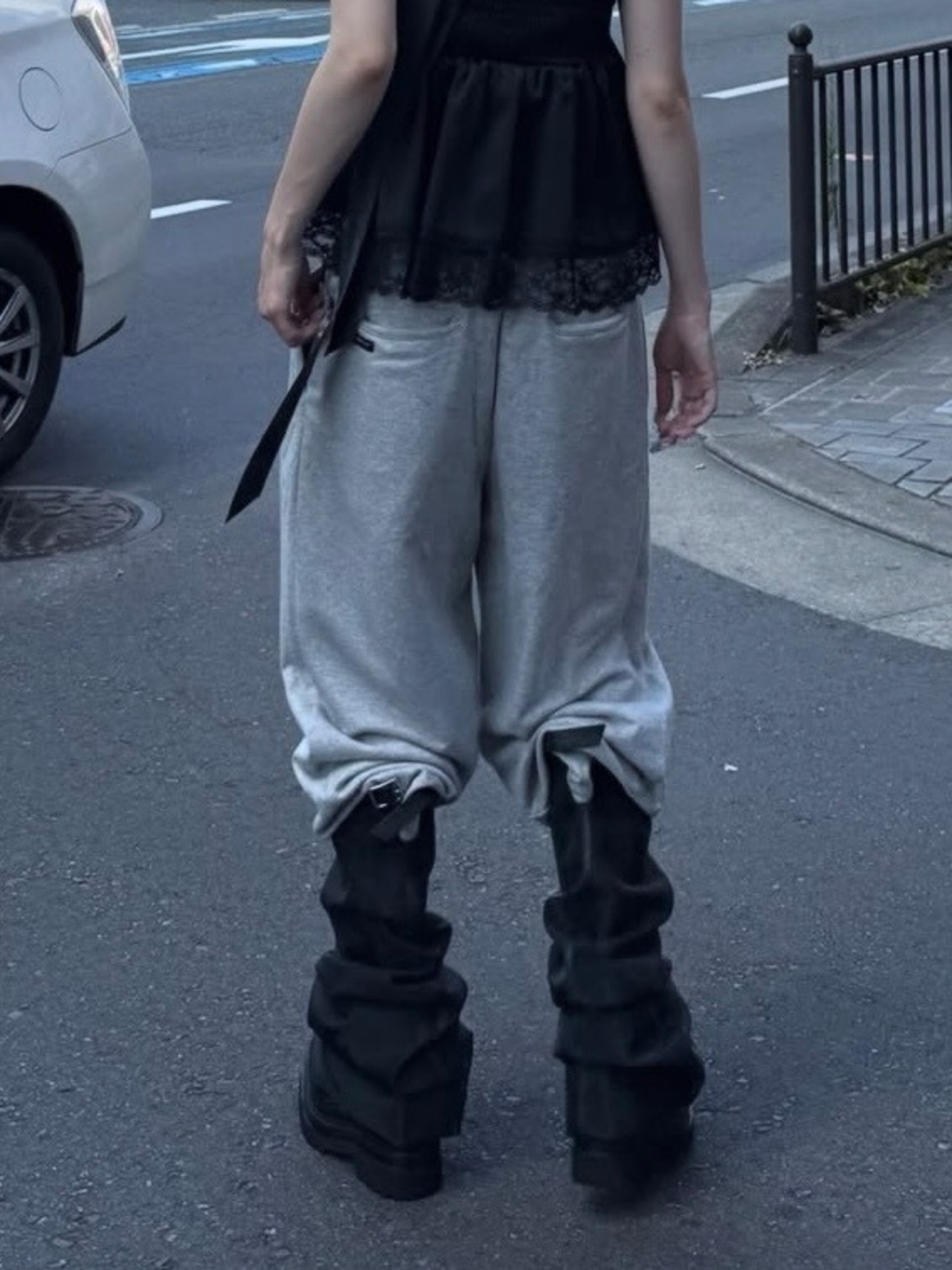 【26AW | WOMEN】OPEN YY オープン ワイワイ/ パンツ / TUCKED JOGGER PANTS  YY263PT009 - 4