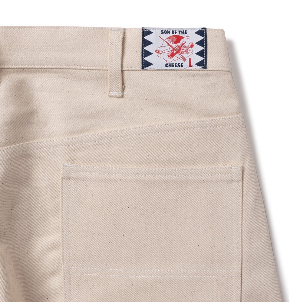 SON OF THE CHEESE SUEDE WIDE PANTS GREEN