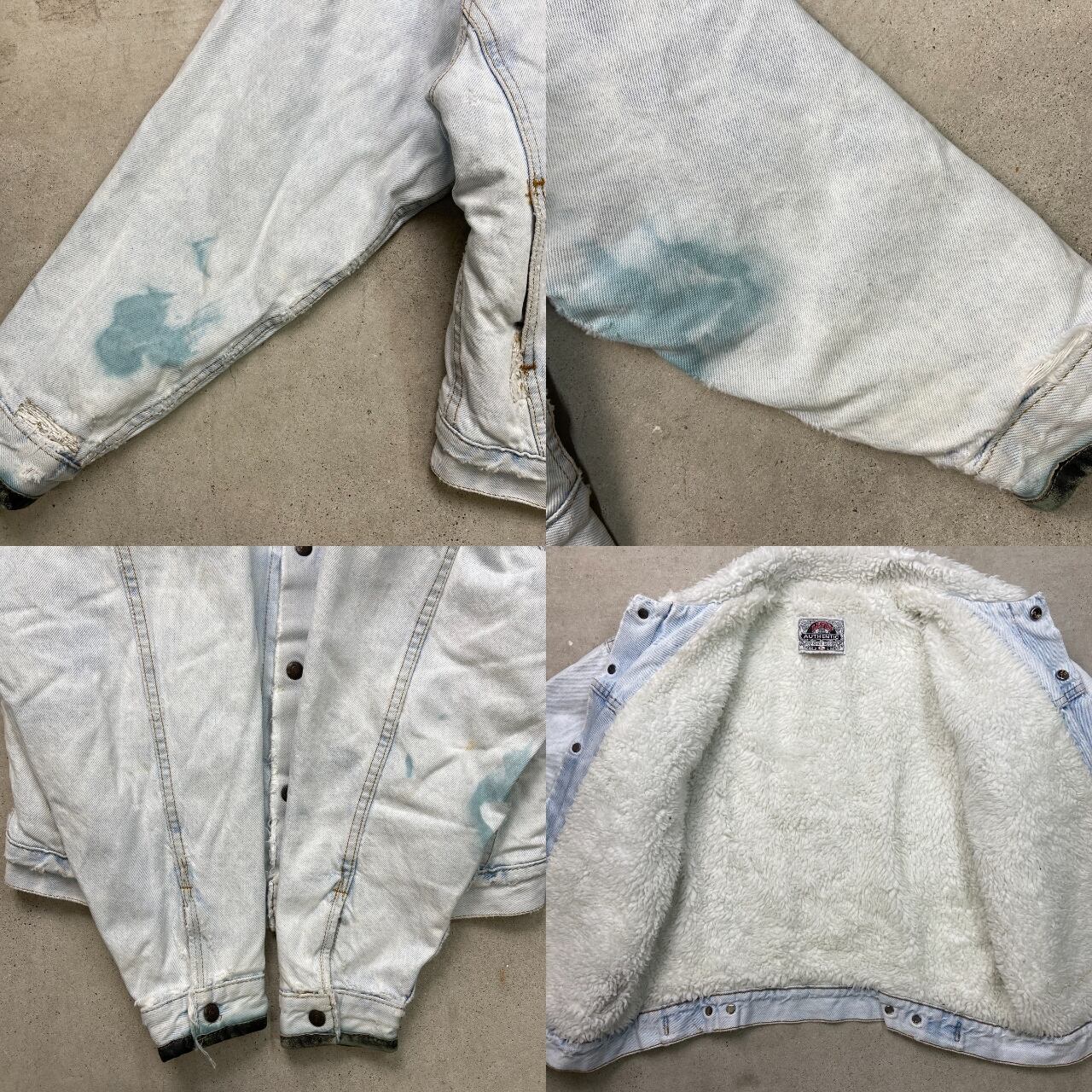 90年代 USA製 Levi's リーバイス デニムボアジャケット メンズXL 古着