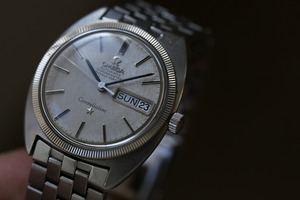 【OMEGA】 1969年製 オメガ 『コンステレーション ・Cライン』シルバーリネンダイヤル コインエッジベゼル 自動巻き SS  / Vintagewatch / constellation / Cal.751