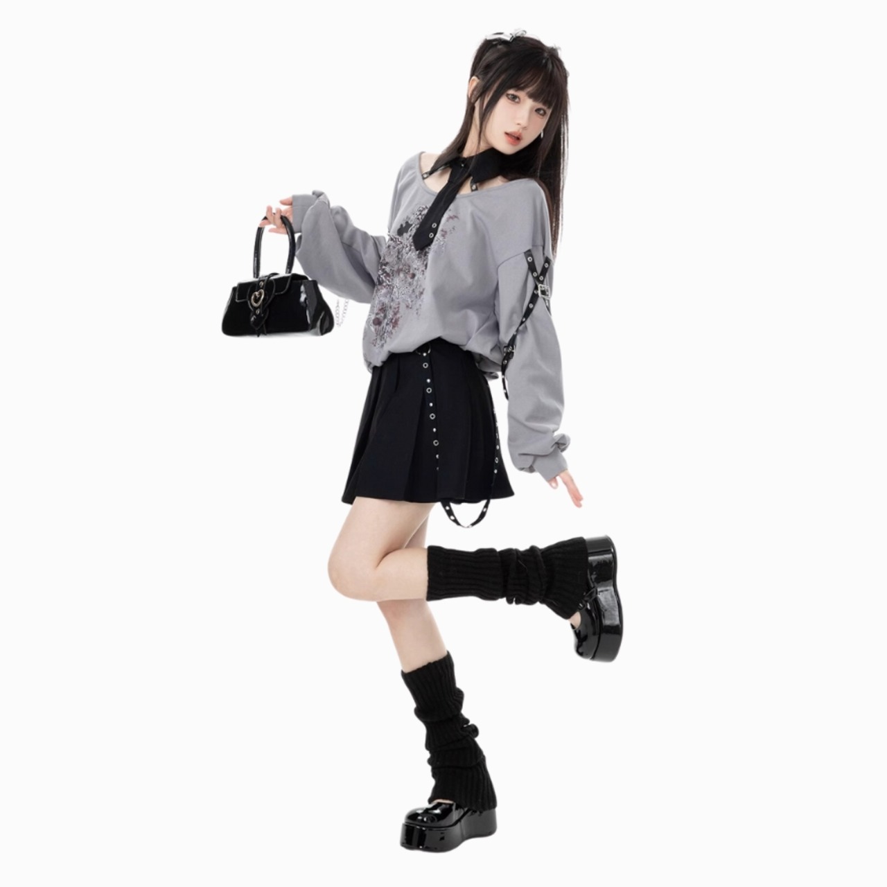 地雷系 ファッション 地雷女子 ミニスカ ストリート系 ガーリー