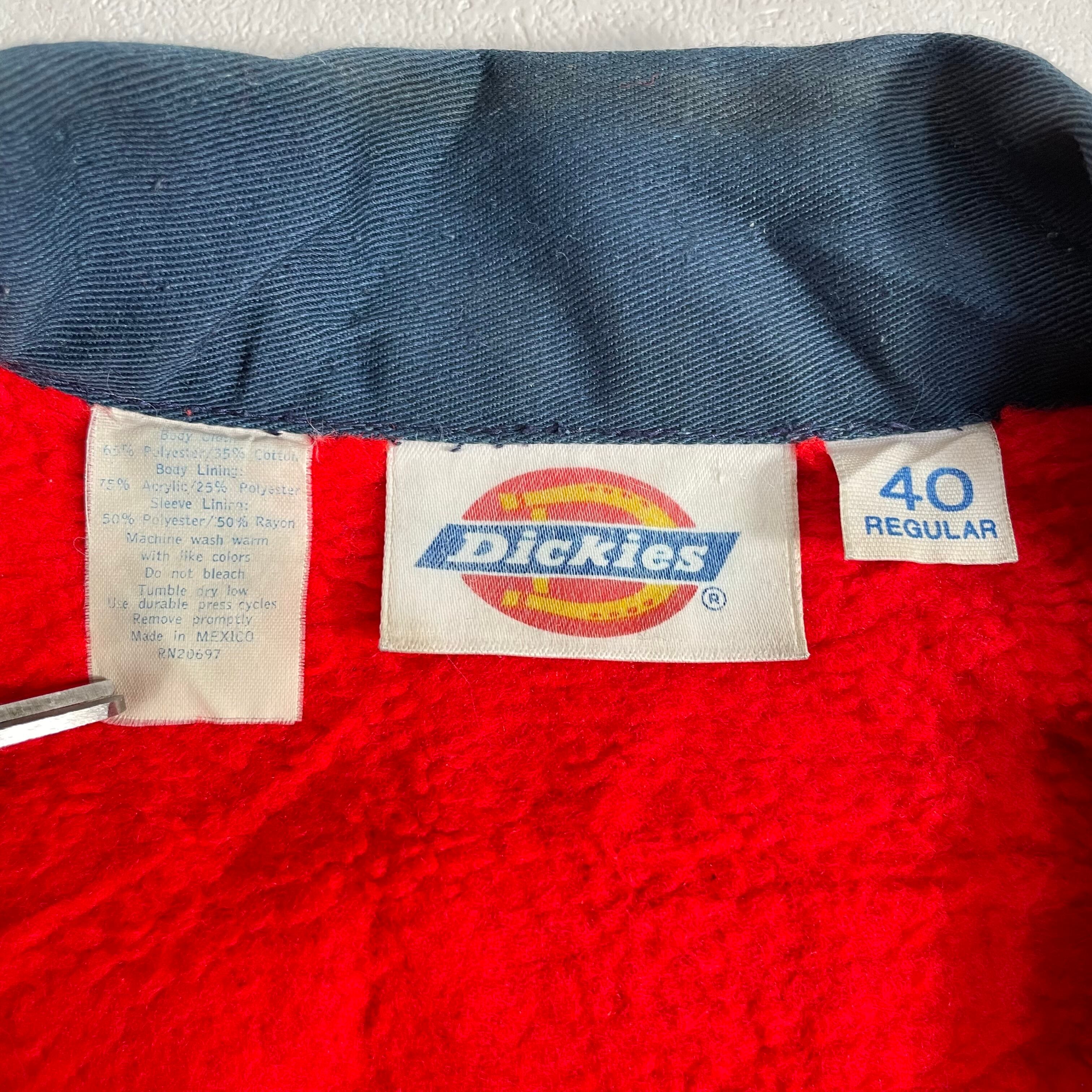 90s Dickies ディッキーズ 企業ワッペン刺繍 ワークジャケット 90s Dickies ディッキーズ 企業ワッペン刺繍 ワークジャケット
