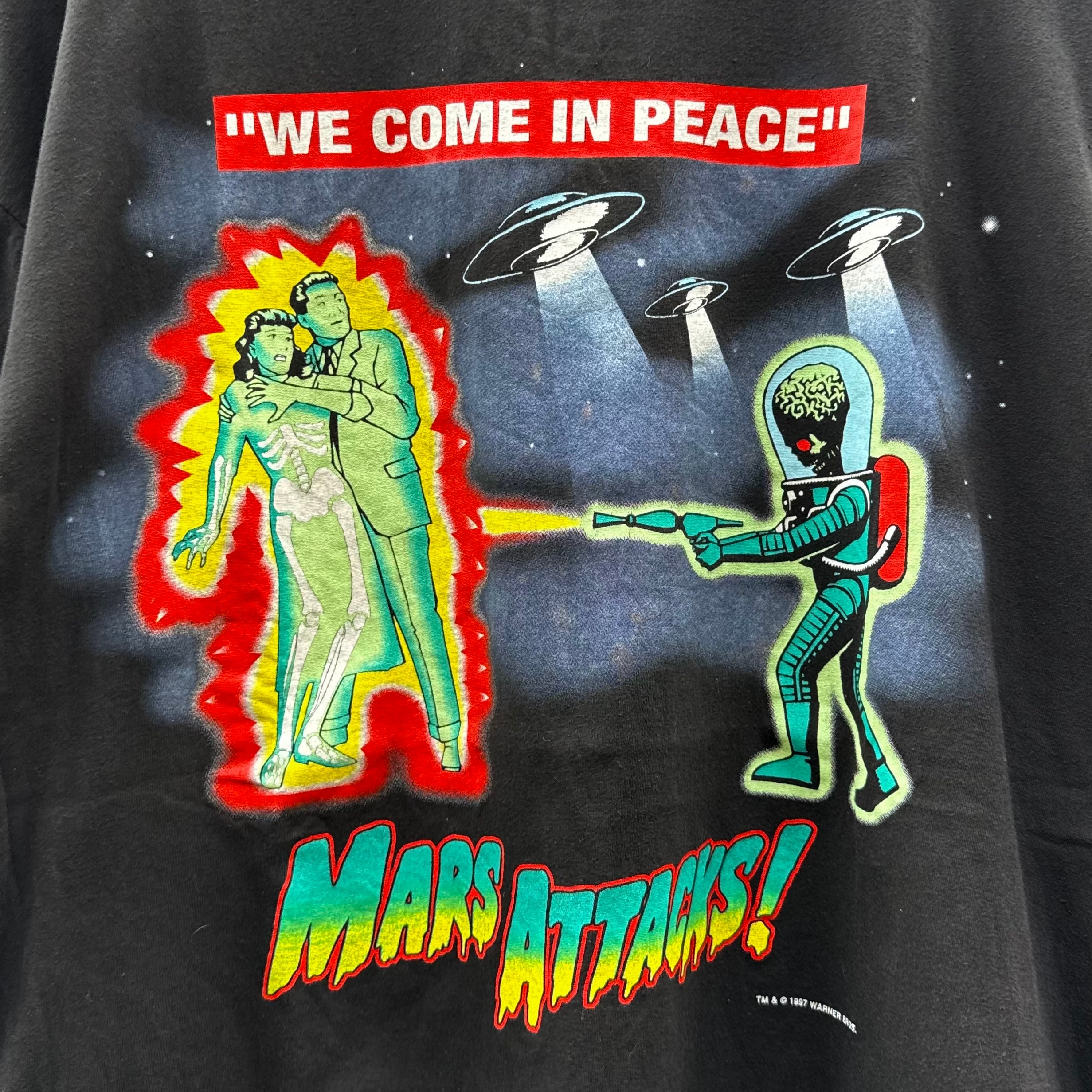 MARS ATRACK/マーズアタック Tシャツ 97年 (USED) | chameleon wear house