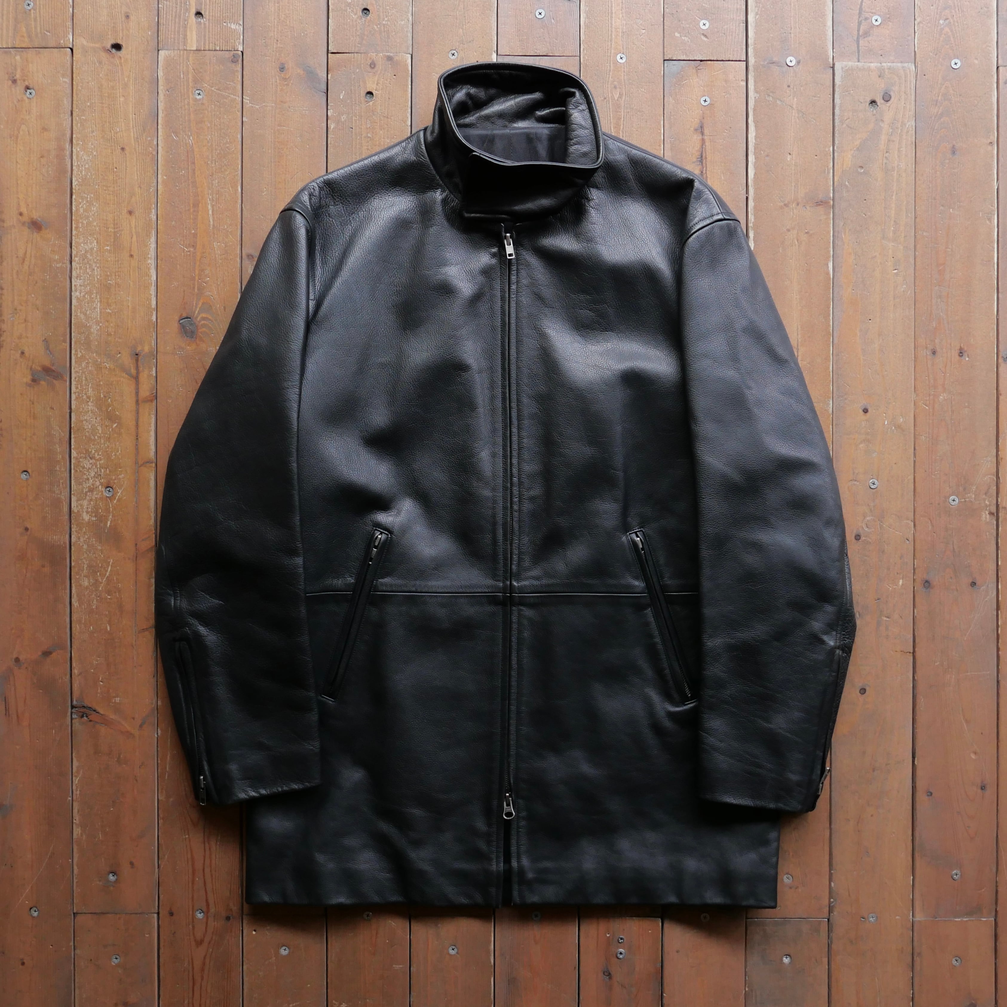 agnes b. LEATHER JACKET フランス製 | safarionline