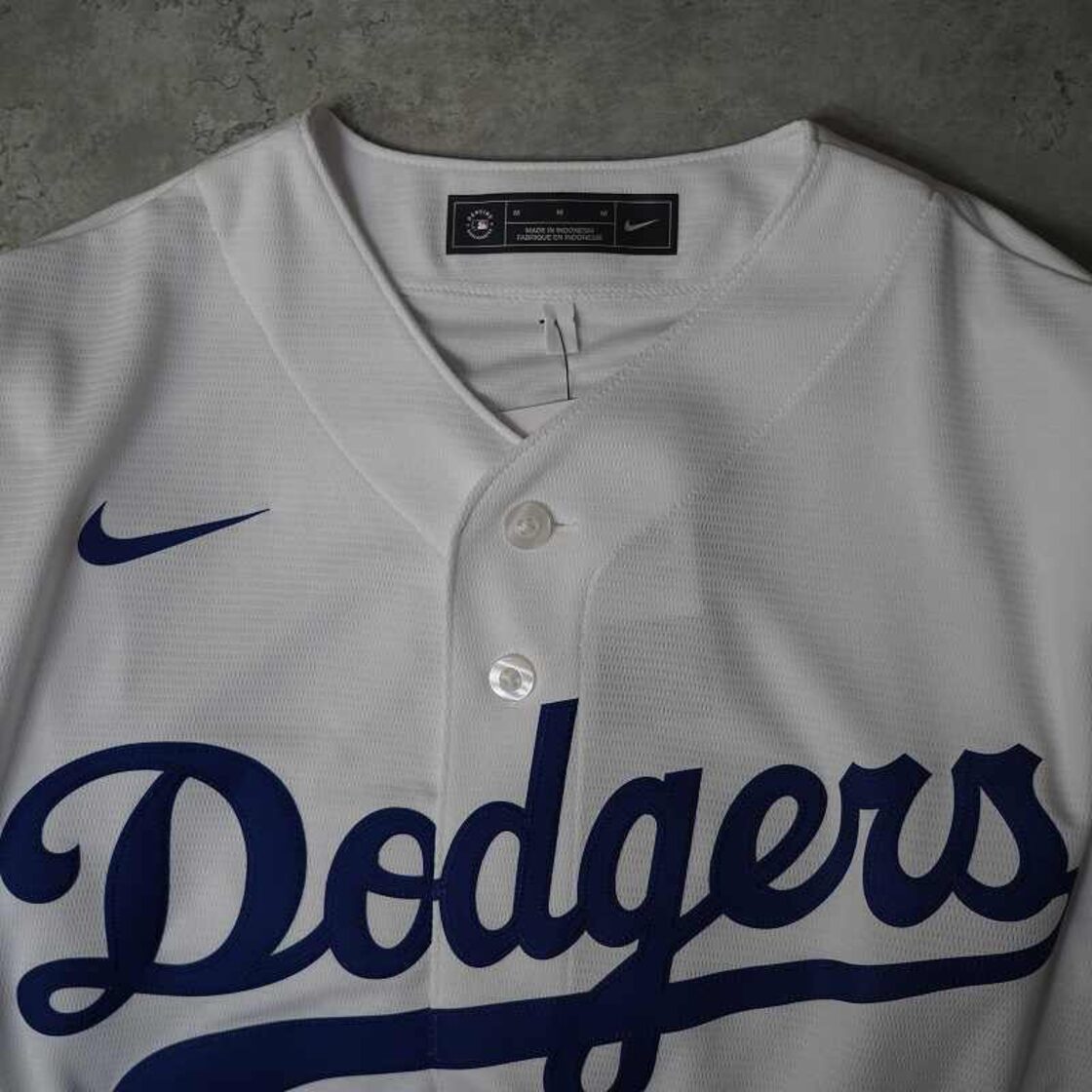 NIKE ナイキ 大谷翔平 ドジャース ユニフォーム ホーム Mサイズ 白 青 