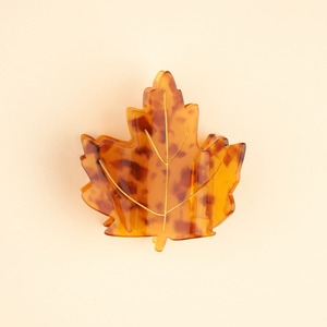 【Coucou Suzette  Autumn picking collection -Maple Leaf hair claw-】