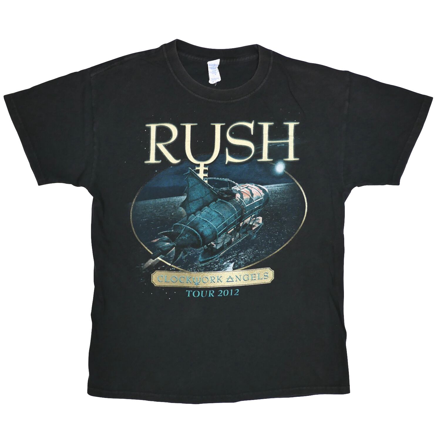 USED【M】RUSH CLOCKWORK ANGELS TOUR 2012 Tee / M&O ©2012
