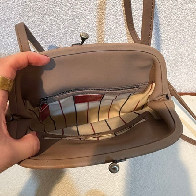 B.stuff　  再入荷！がま口ショルダー(大)