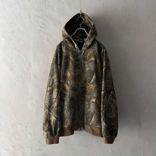 -FIELD & STREAM- Real Tree Camo Full Zip Hoodie