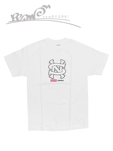 Supreme シュプリーム SUPREME/NEIGHBORHOOD TEE FW7 M メンズ Tシャツ ホワイト  シュプリームネイバーフッドコラボTシャツ se842