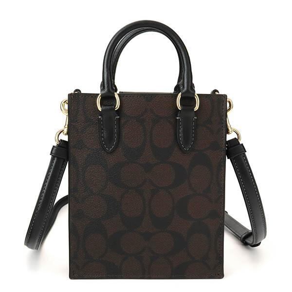 COACH ノース サウス 鑑み ミニトート ウィズ パフィ ダイアモンド 