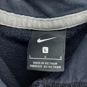 ナイキ　プルオーバー　スウェット　パーカー　カレッジプリント　スウォッシュ　L