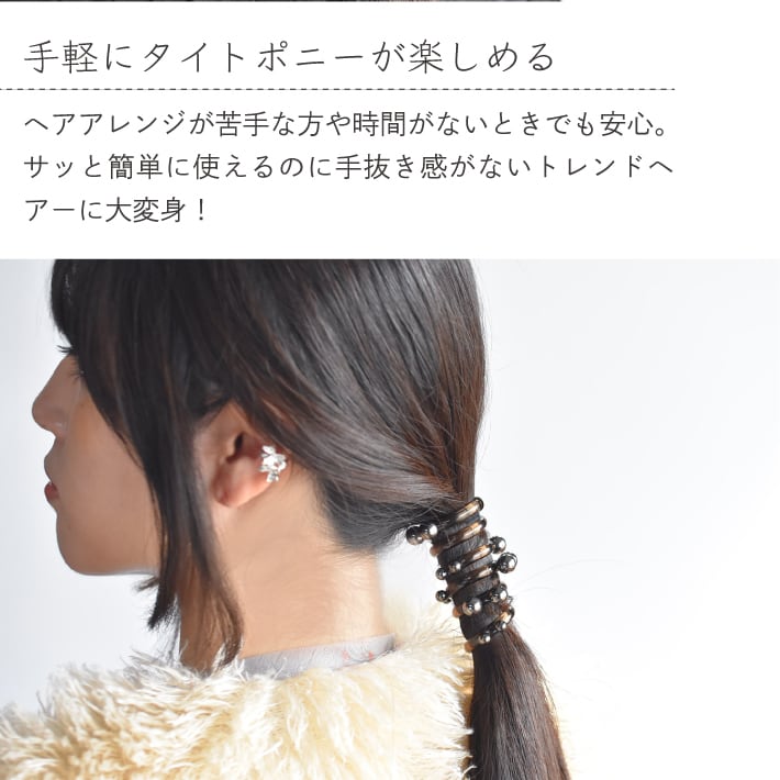 再販】波打ち際✧︎のヘアクリップmini♡ silverベース 【公式通販】