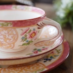 Minton Pink Oriental|英国ミントン c.1873?1912 金彩と花文様の華やかなトリオ thumbnail 5