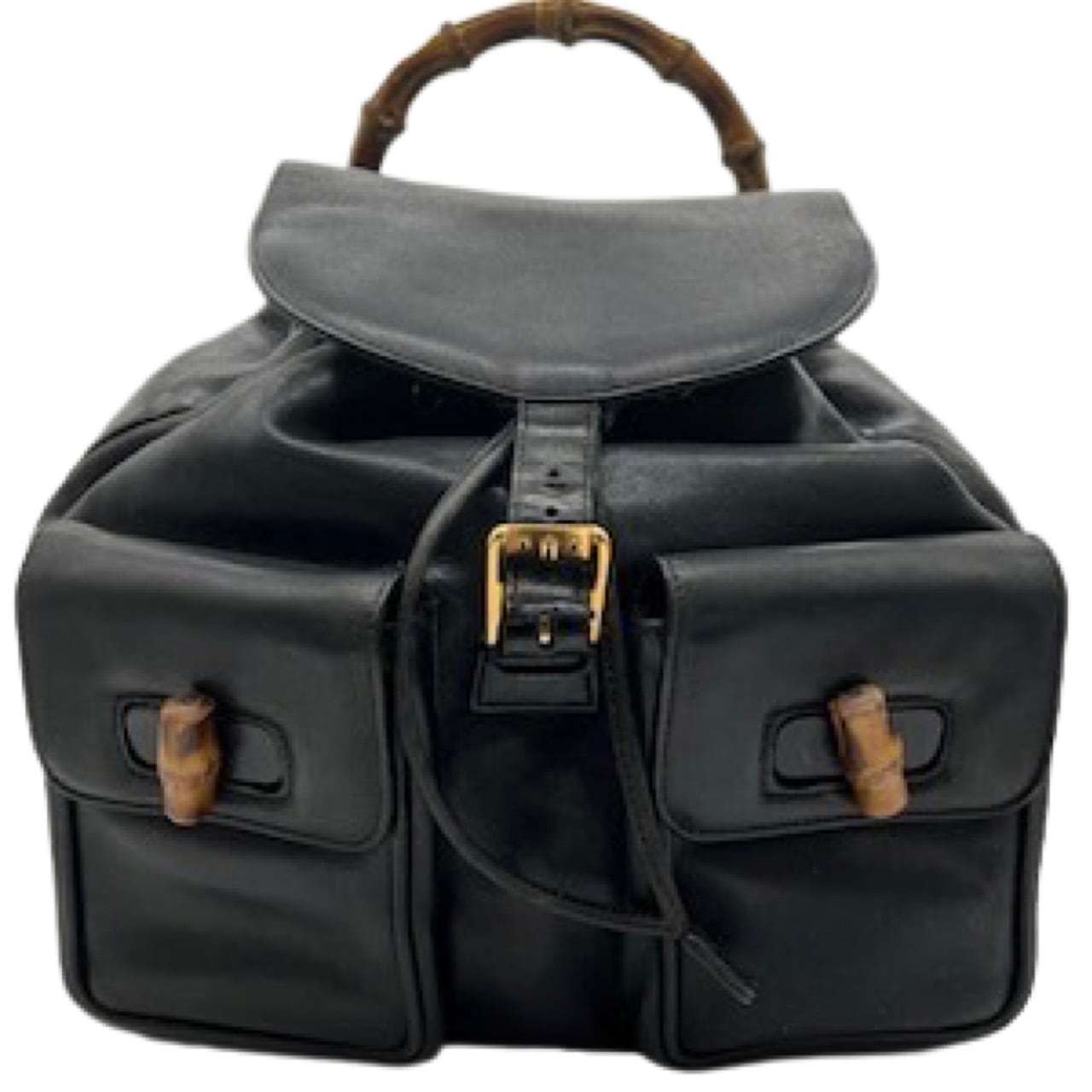 Gucci バンブーバックパック ブラック GUCCI（グッチ） ミニリュック バンブー/バックパック バッグ