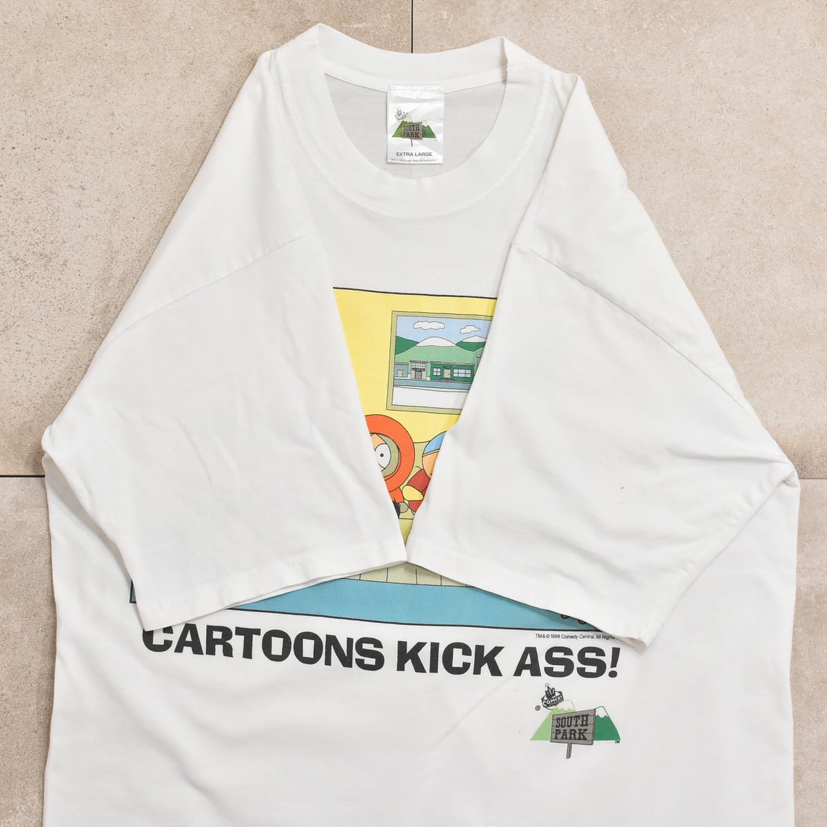 90s SOUTH PARK print T-shirt | 古着屋 grin days memory 【公式