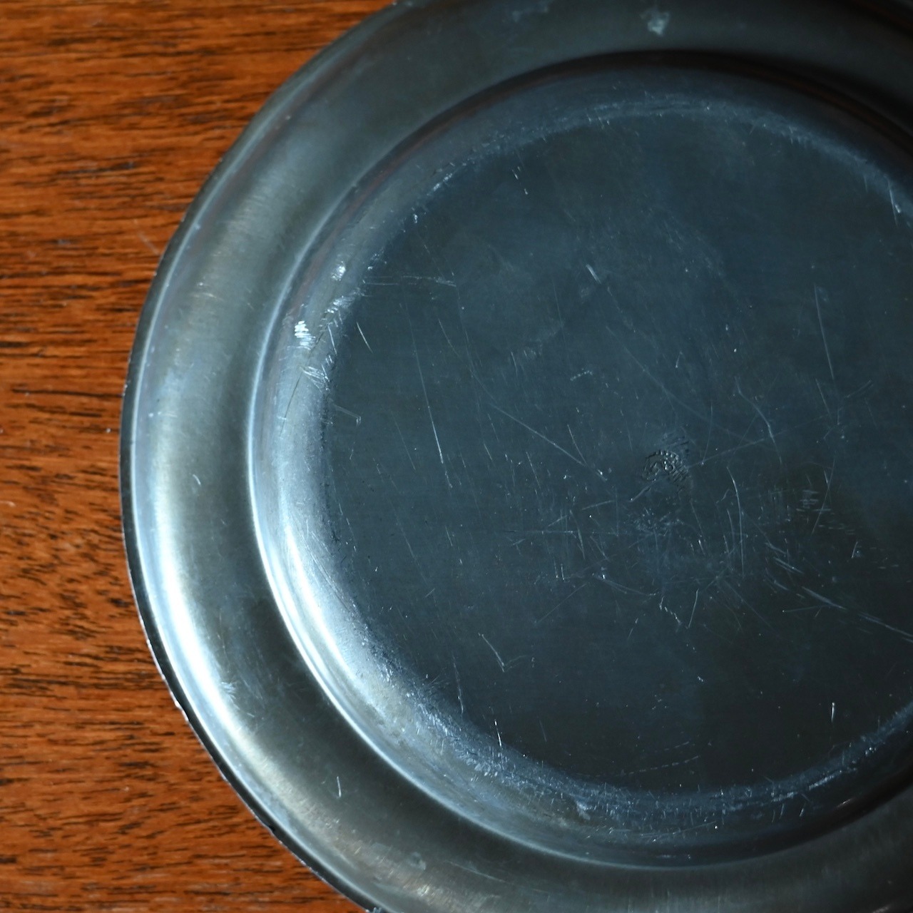 Pewter Plate / ピューター プレート【A】〈 お皿・エタン・収納・店舗什器・食器・アンティーク・ヴィンテージ 〉114018