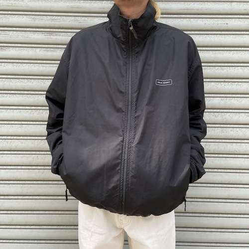 90s POLOSPORT ラルフローレン　ワンポイントロゴジャケット　黒　XL