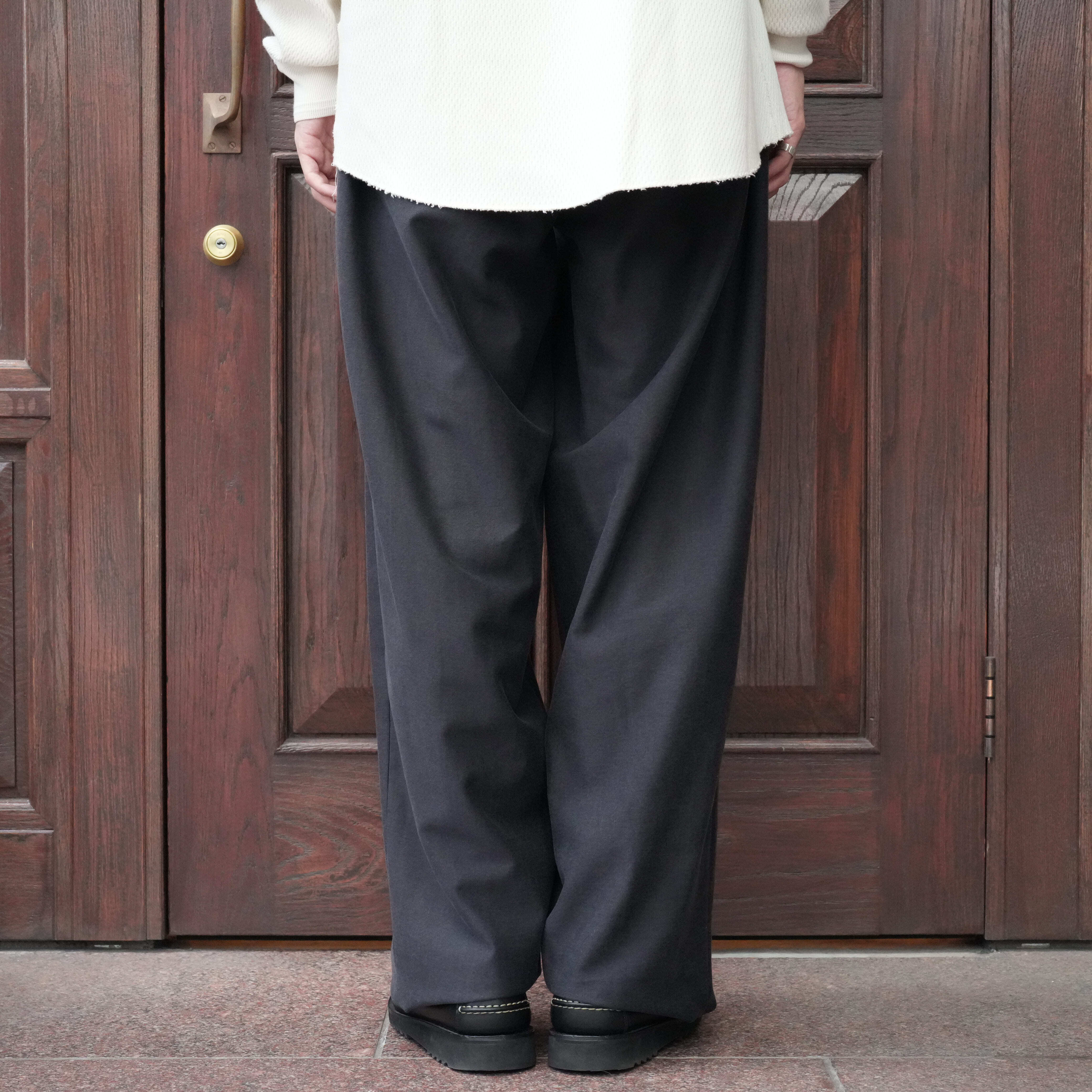 MILITARY SLACKS RAYONモールスキン 軍パン MAATEE&SONS (マーティーアンドサンズ) 25AW 