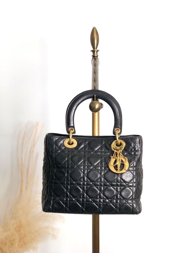 Christian Dior クリスチャン ディオール ハニカム ショルダーバッグ ブラウン ロゴ PVC チェーンショルダー  vintage ヴィンテージ オールド a826ev