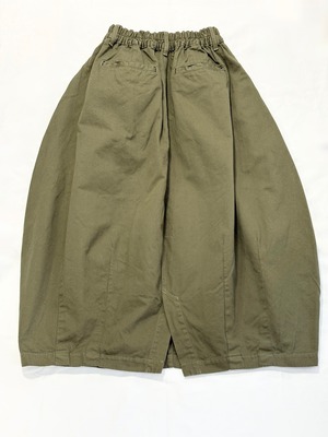 HARVESTY・サーカススカート・ミリタリーグリーン