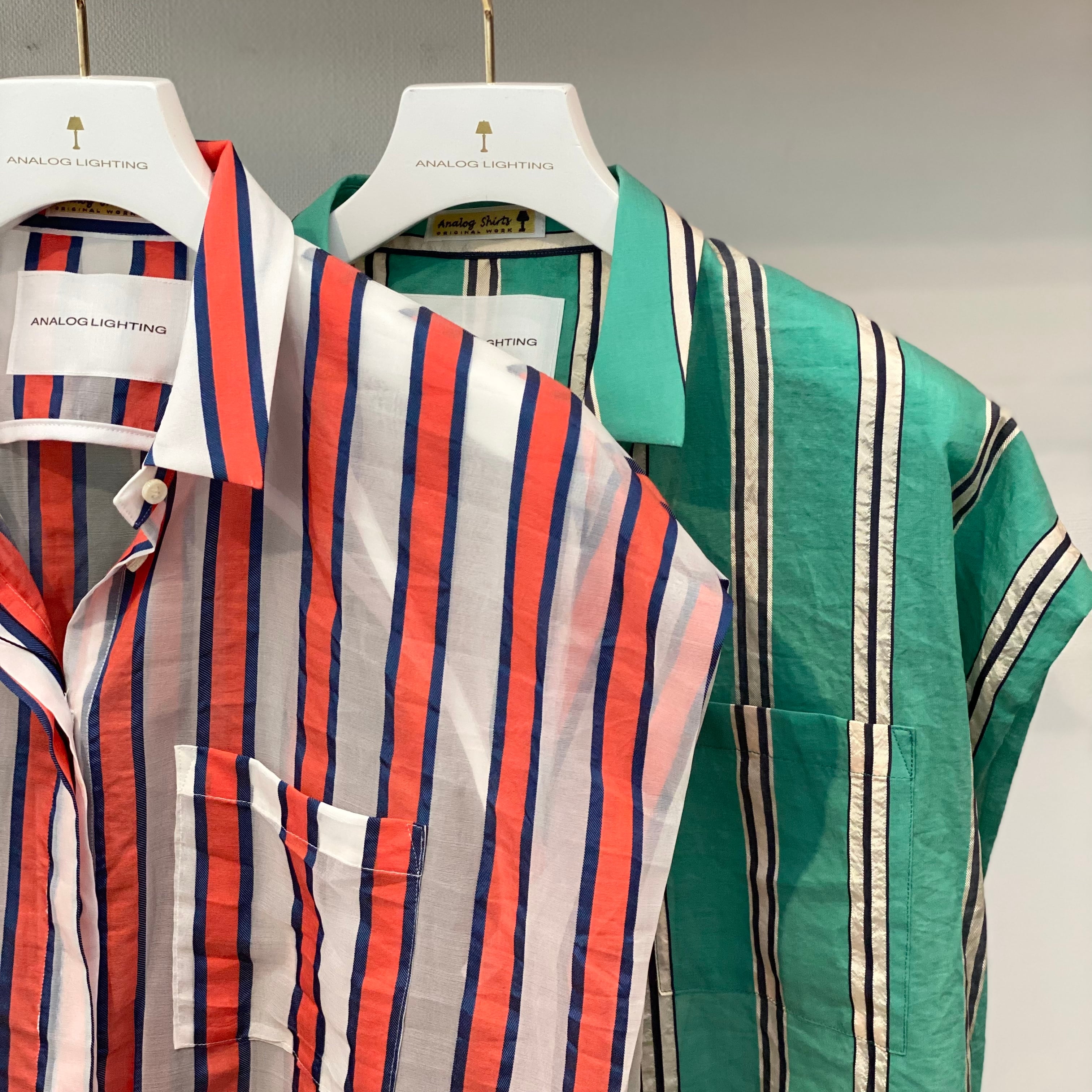 analog lightingシャツ Tuck In Sleeve Shirts／Open Collar | ANALOG LIGHTING OFFICE