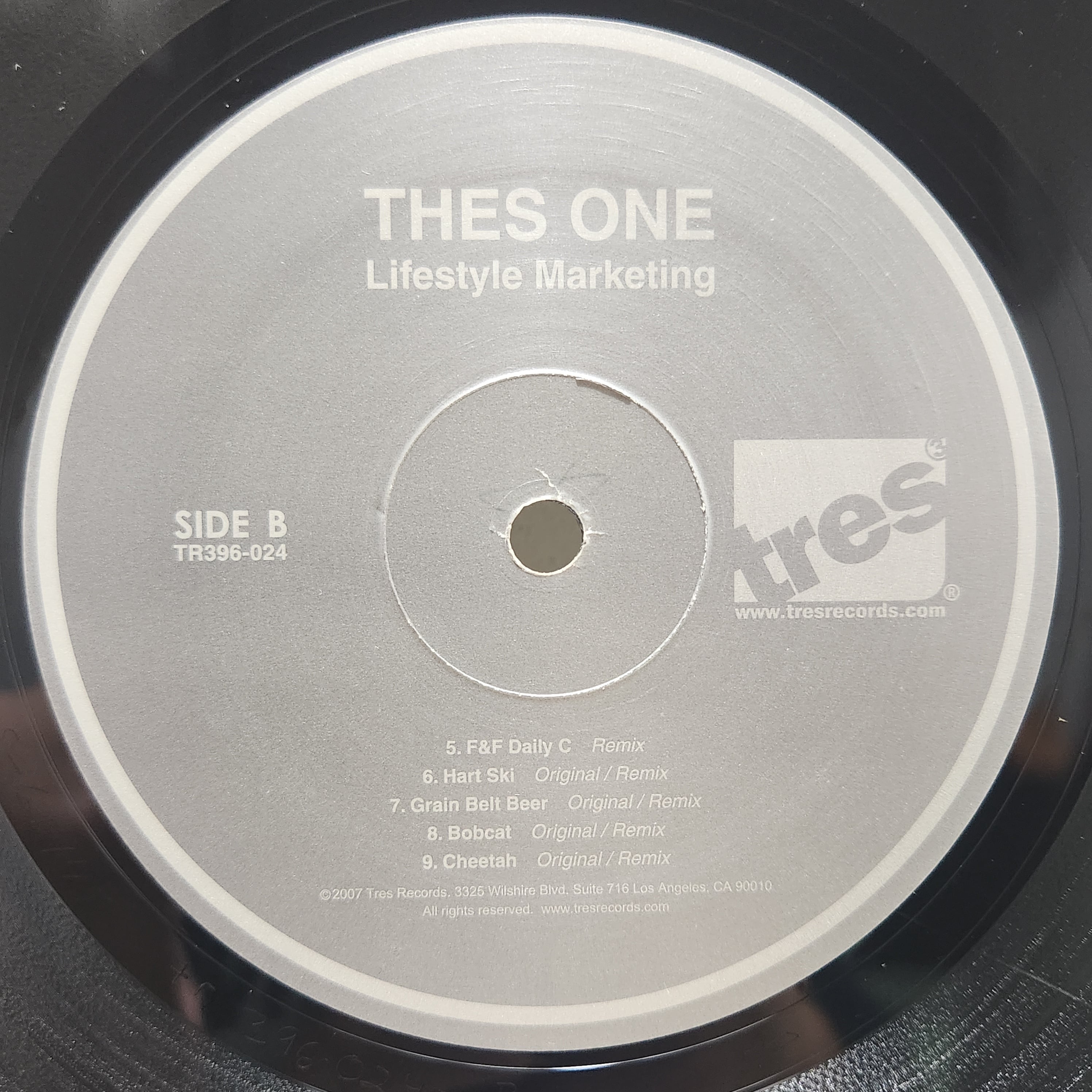 Thes One / Lifestyle Marketing [TR396-024] | MOKUME RECORDS
