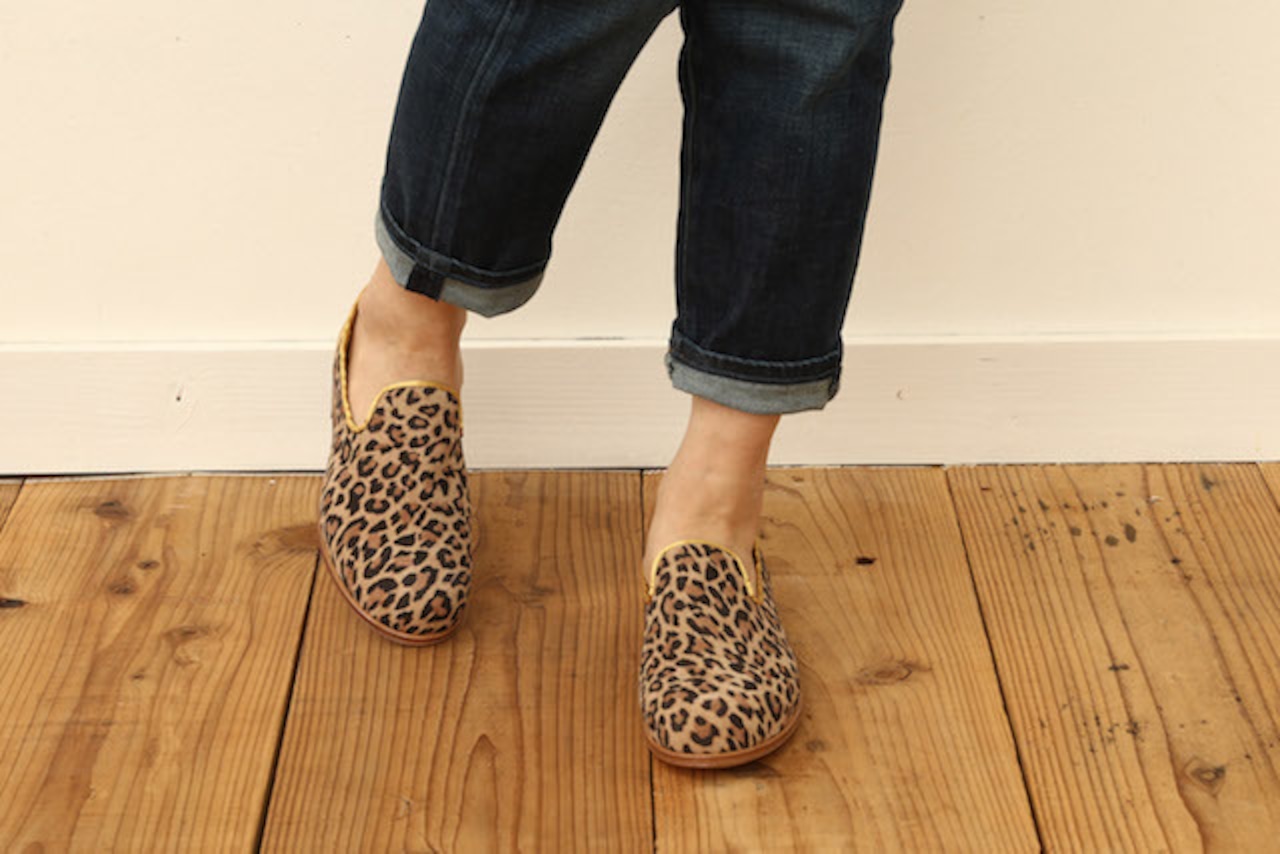 SLIP-ON SHOES (LEOPARD)