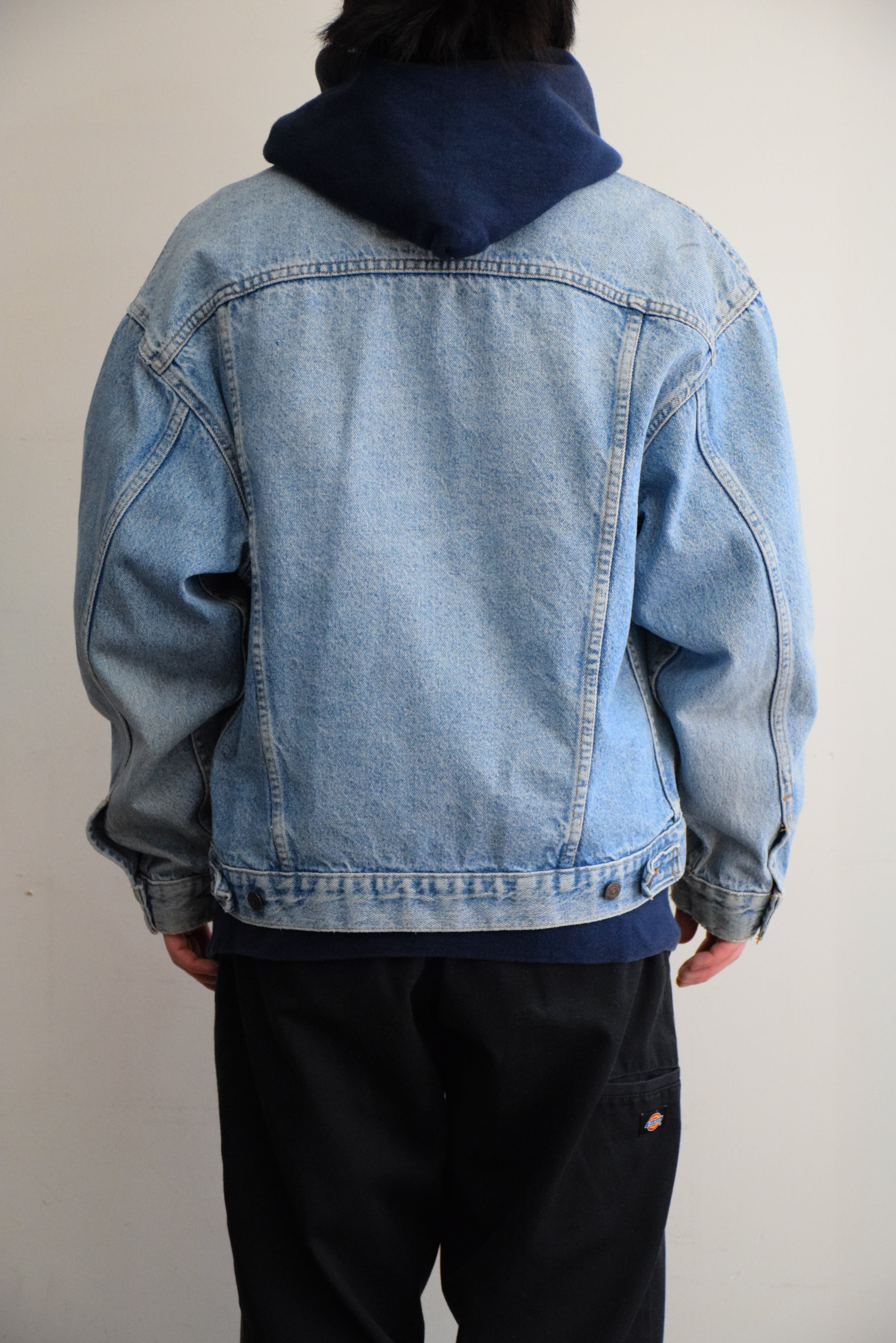 90's USA製 Levi's 70507 デニムジャケット メンズL ライトブルー G