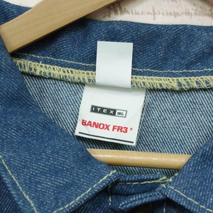 【USA Made DEADSTOCK(アメリカ製デッドストック)】ITEX FR DENIM COACH JKT アイテックス フレームレジスタント デニム コーチジャケット