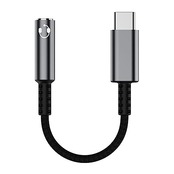 USB C to 3.5mm イヤホンジャック 変換アダプタ オーディオアダプタ ヘッドフォン変換 タイプC イヤホン変換ケーブル USB C to Aux オーディオドングルケーブルコードHIFI音質 通話・音楽・音量調節可能 ハイレゾ対応 Type-C ヘッドフォンジャックアダプタ タイプC to 3.5mm