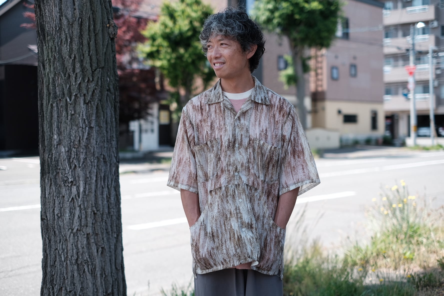 NYLON MESH HALF SLEEVE SHIRT | 01. Outdoor & Life Shop
