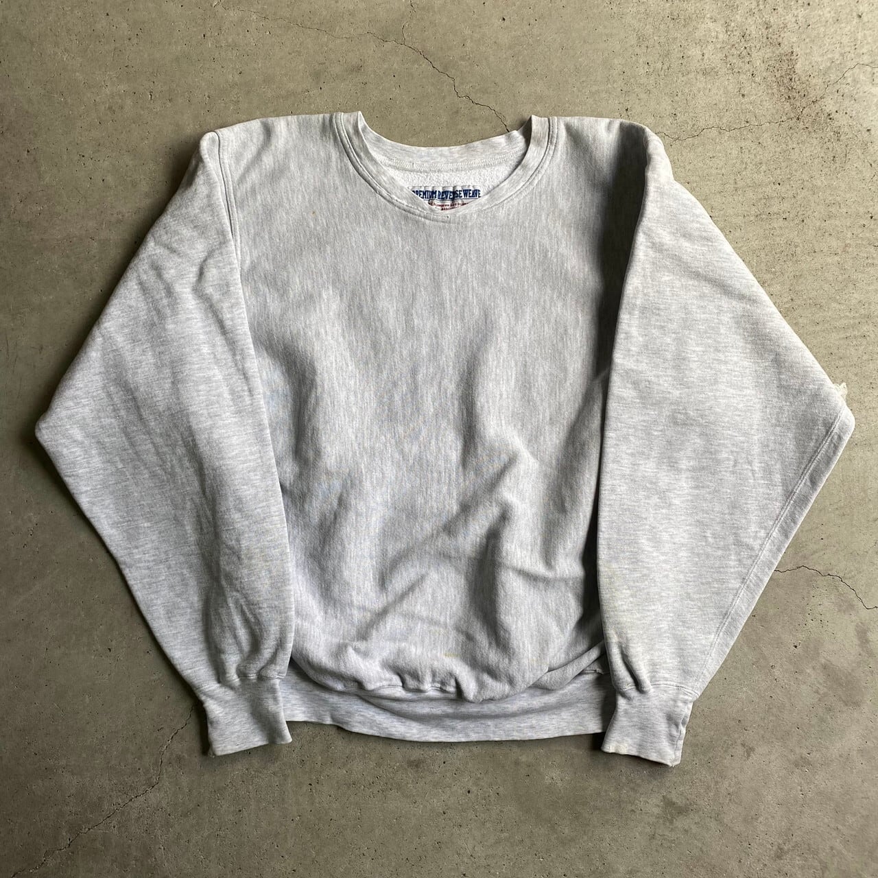 00年代 Champion チャンピオン 無地 リバースウィーブ スウェット トレーナー メンズL 古着 ヴィンテージ ビンテージ REVERSE  WEAVE ライトグレー 灰色 ヴィンテージ ビンテージ【スウェット】【new22】【WS2202-15】【2203AL15】 | cave