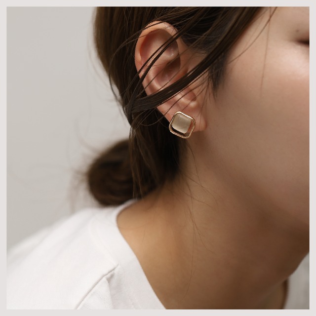 Earring/Pierce -Gold-