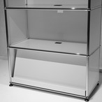 USM Haller / Fritz Haller 名作 USMハラー キャビネット モダン シェルフ 美品 デザイナーズ家具 （関連:カッシーナ Knoll ヴィトラ）