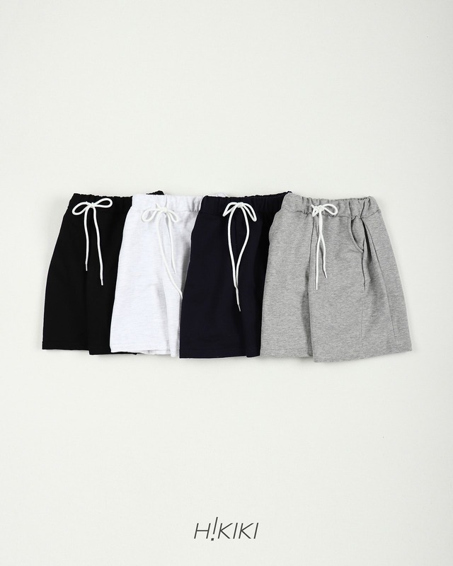 【取寄】hikiki｜pleated bermuda pants｜プリーツバミューダパンツ｜5-19｜kids&jr｜26 summer