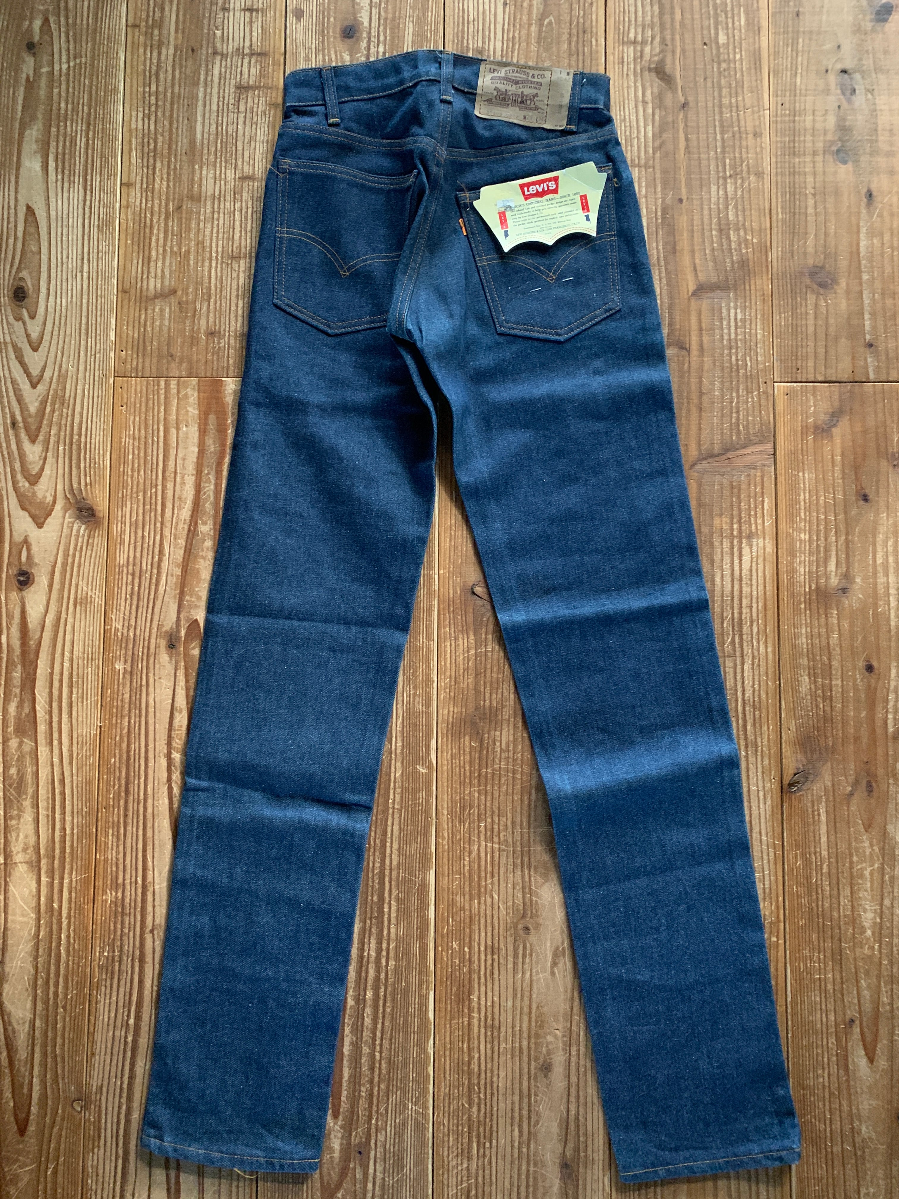 80's Levi's 20505 オレンジタブ デニムパンツ DEADSTOCK 表記 (29×34) USA製